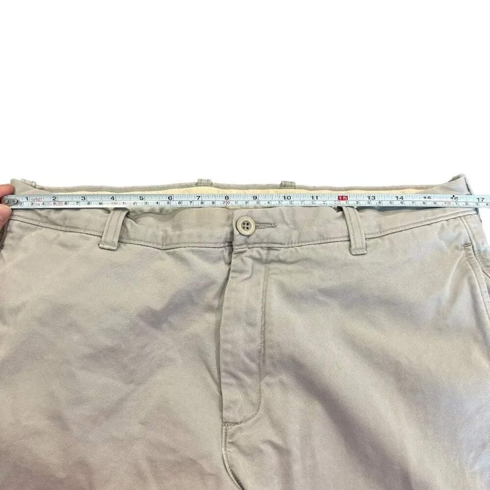 J.Crew Light Gray Broken In Slim Fit Chino‎ Casual Pants Mens 34 x 30